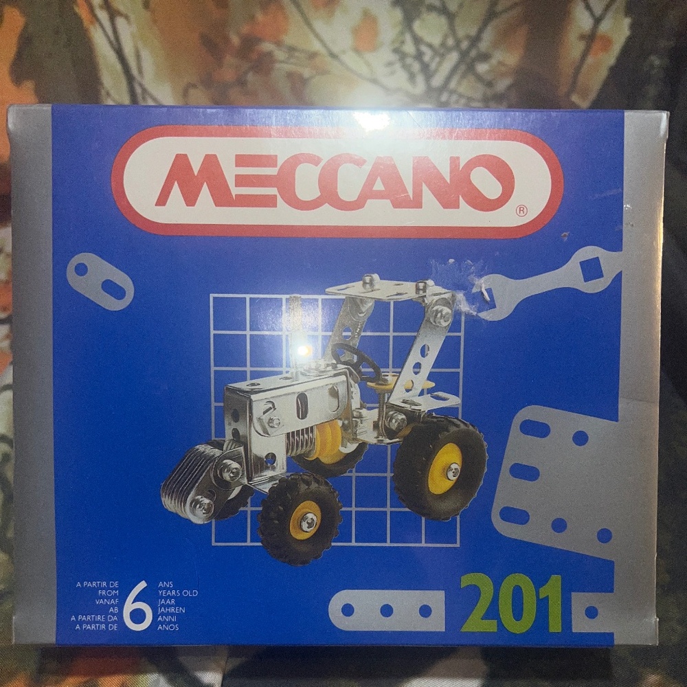 Vintage MECCANO Set 201 Farm Tractor - Sealed